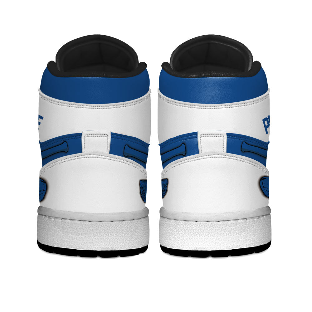Kansas Baseball J1s Sneakers Personalized Your Teamcuztomshoes.com