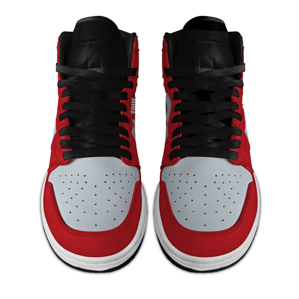 Los Angeles Baseball J1s Sneakers Personalized Your Team-Cuztomshoes