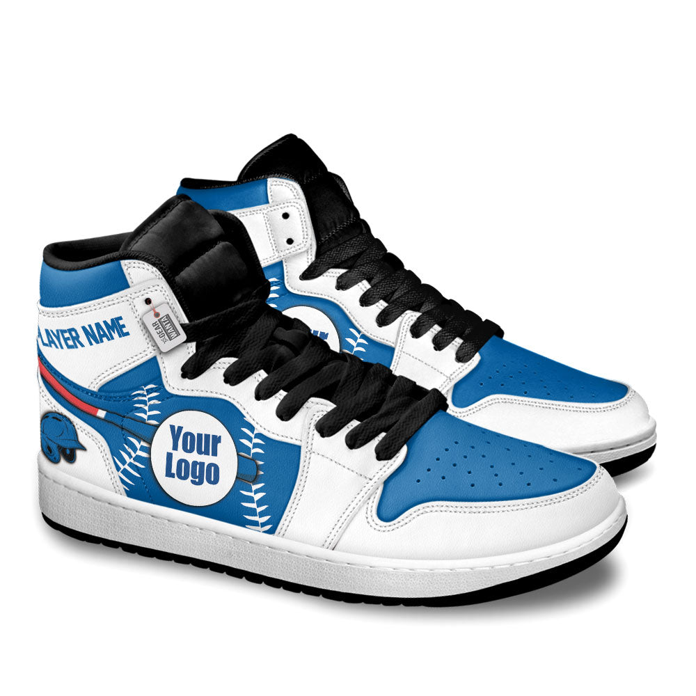 Los Angeles Baseball J1s Sneakers Personalized Your Teamcuztomshoes.com