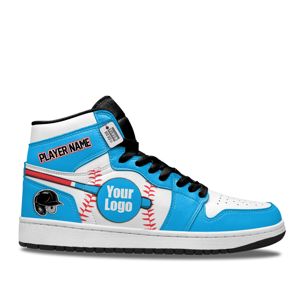 Miami Baseball J1s Sneakers Personalized Your Team-Cuztomshoes