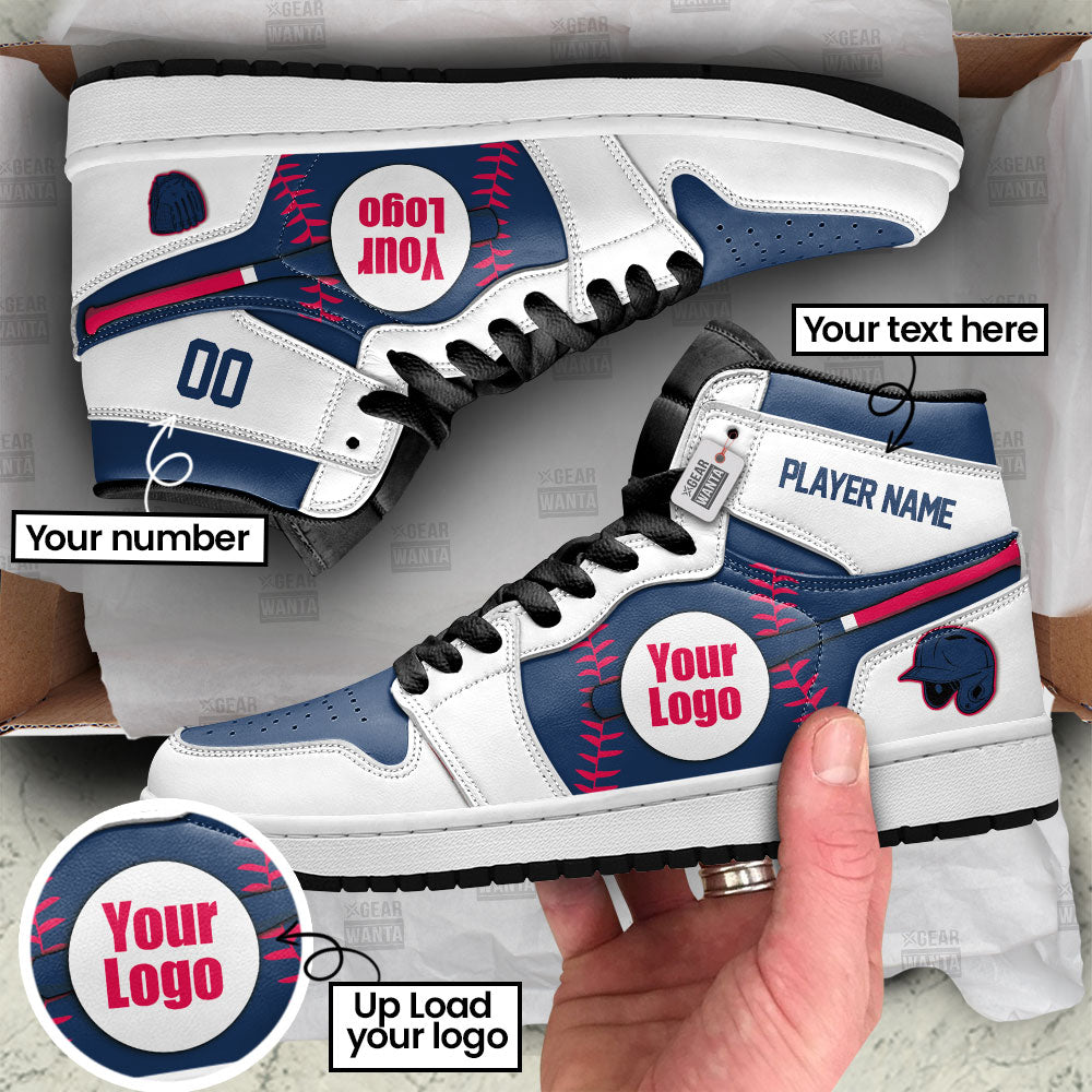 Minnesota Baseball J1s Sneakers Personalized Your Team-Cuztomshoes