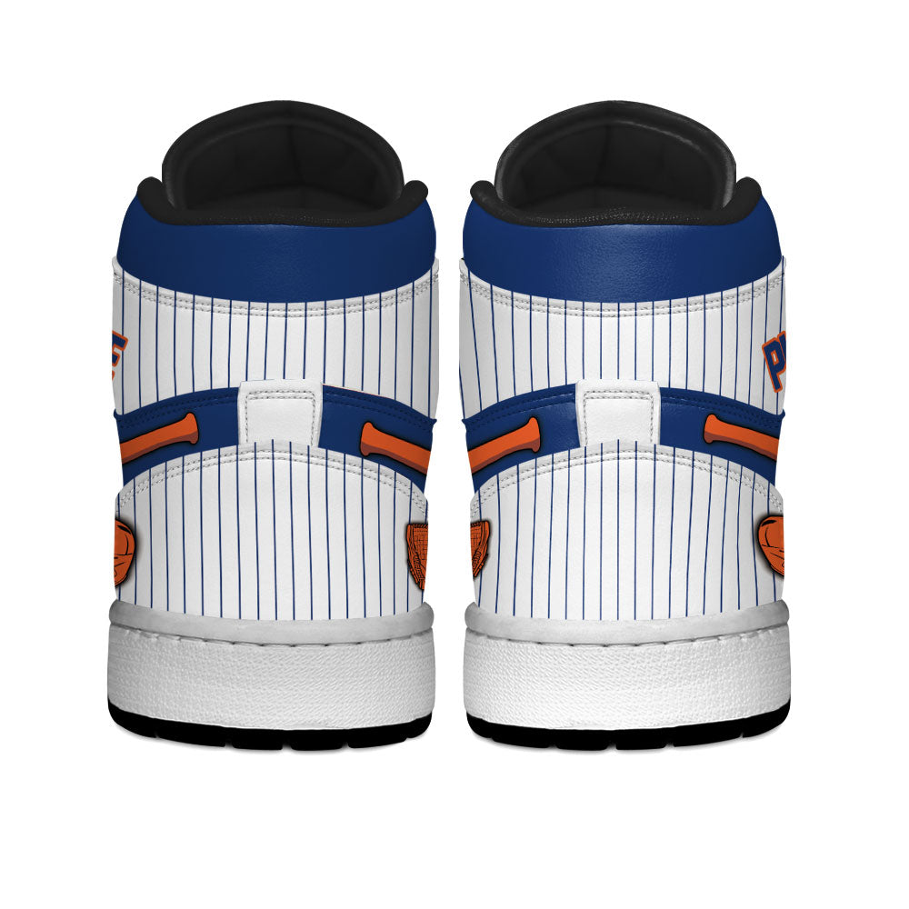 New York Baseball J1s Sneakers Personalized Your Teamcuztomshoes.com