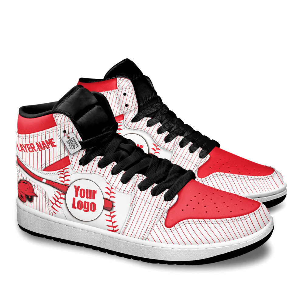 Philadelphia Baseball J1s Sneakers Personalized Your Teamcuztomshoes.com