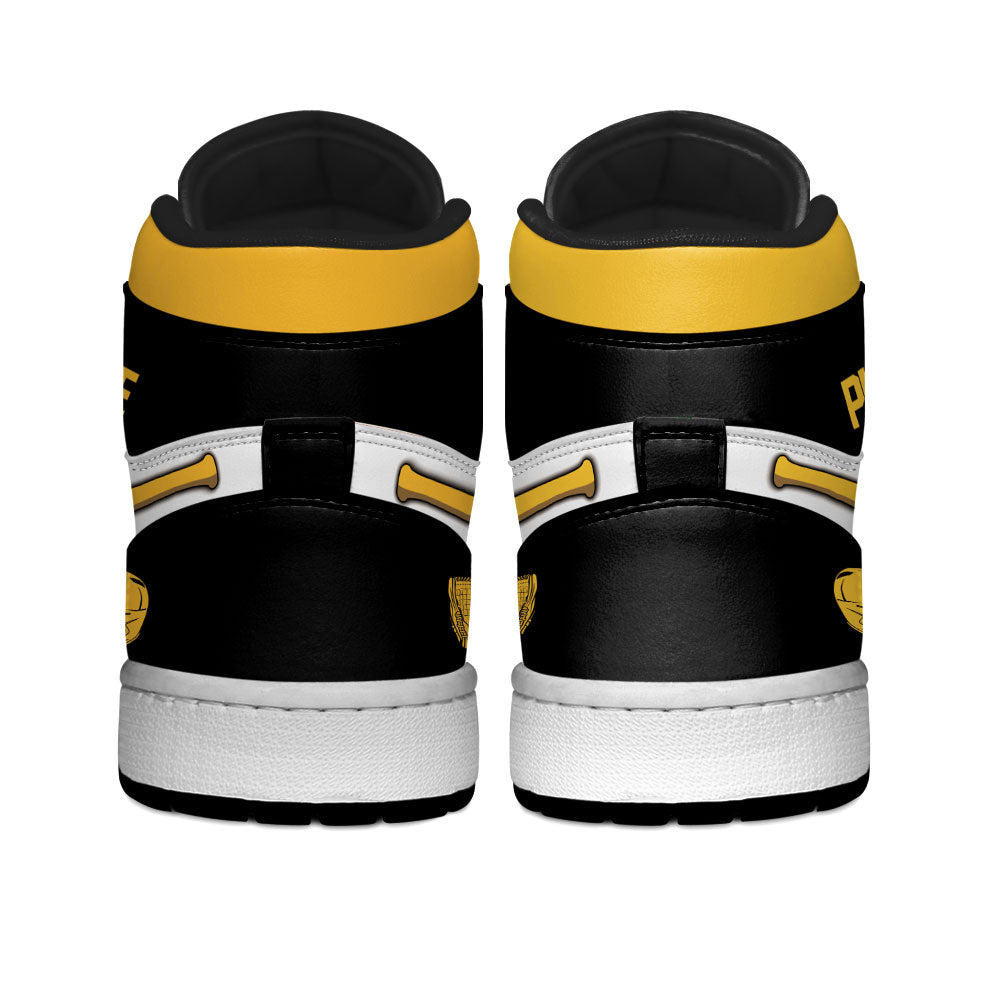 Pittsburgh Baseball J1s Sneakers Personalized Your Teamcuztomshoes.com