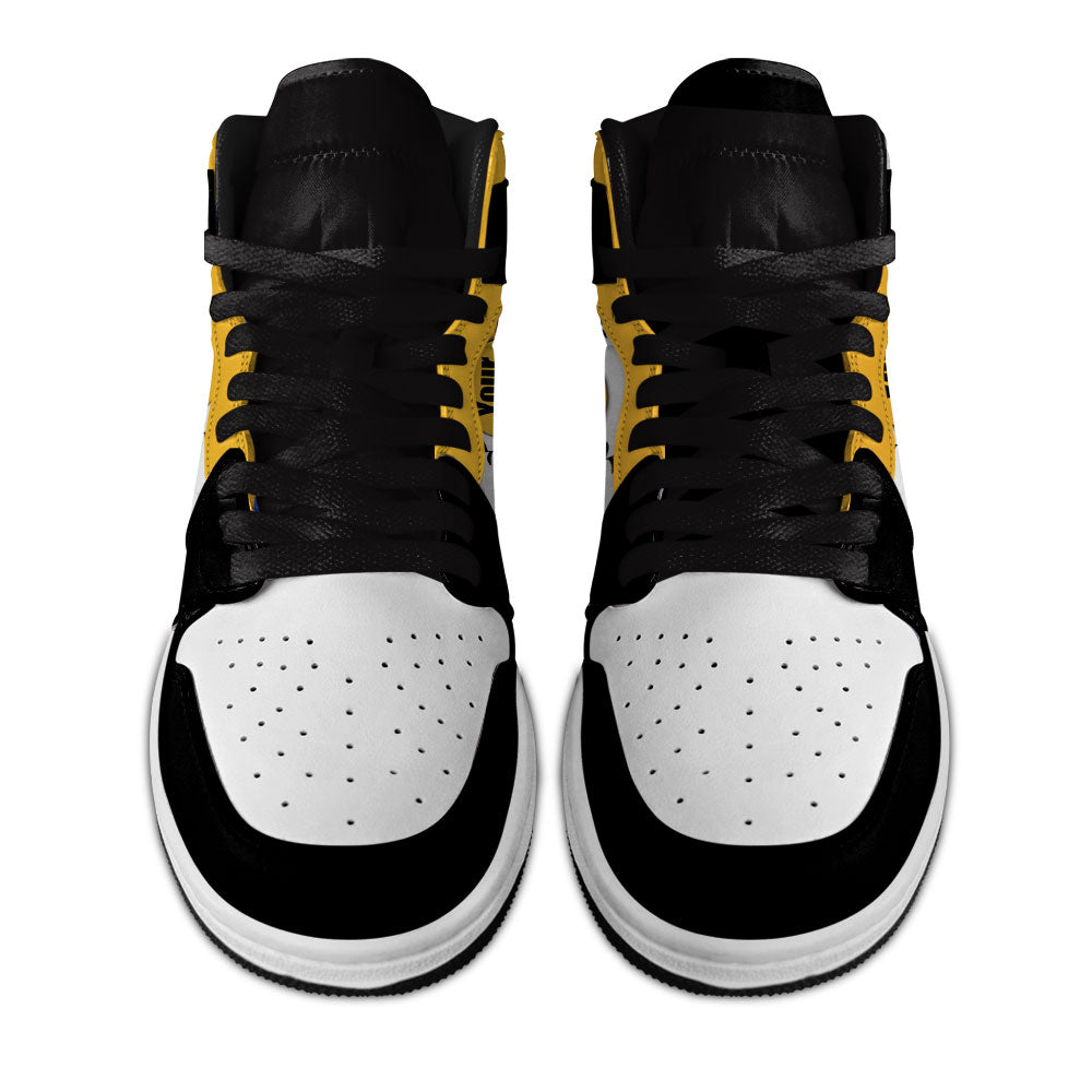 Pittsburgh Baseball J1s Sneakers Personalized Your Team-Cuztomshoes
