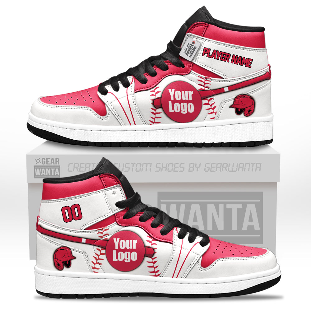 St. Louis Baseball J1s Sneakers Personalized Your Teamcuztomshoes.com