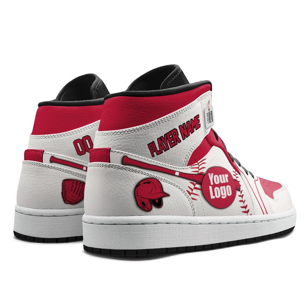 St. Louis Baseball J1s Sneakers Personalized Your Teamcuztomshoes.com