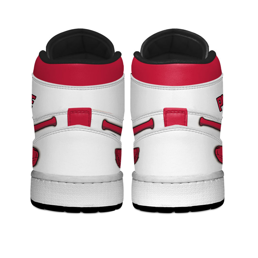 St. Louis Baseball J1s Sneakers Personalized Your Teamcuztomshoes.com