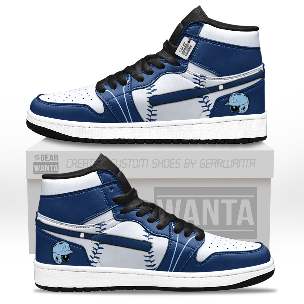 Tampa Baseball J1s Sneakers Personalized Your Team-Cuztomshoes