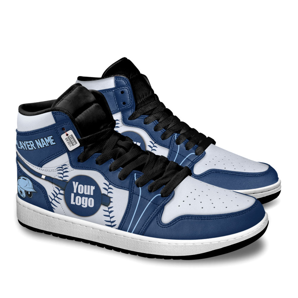 Tampa Baseball J1s Sneakers Personalized Your Teamcuztomshoes.com