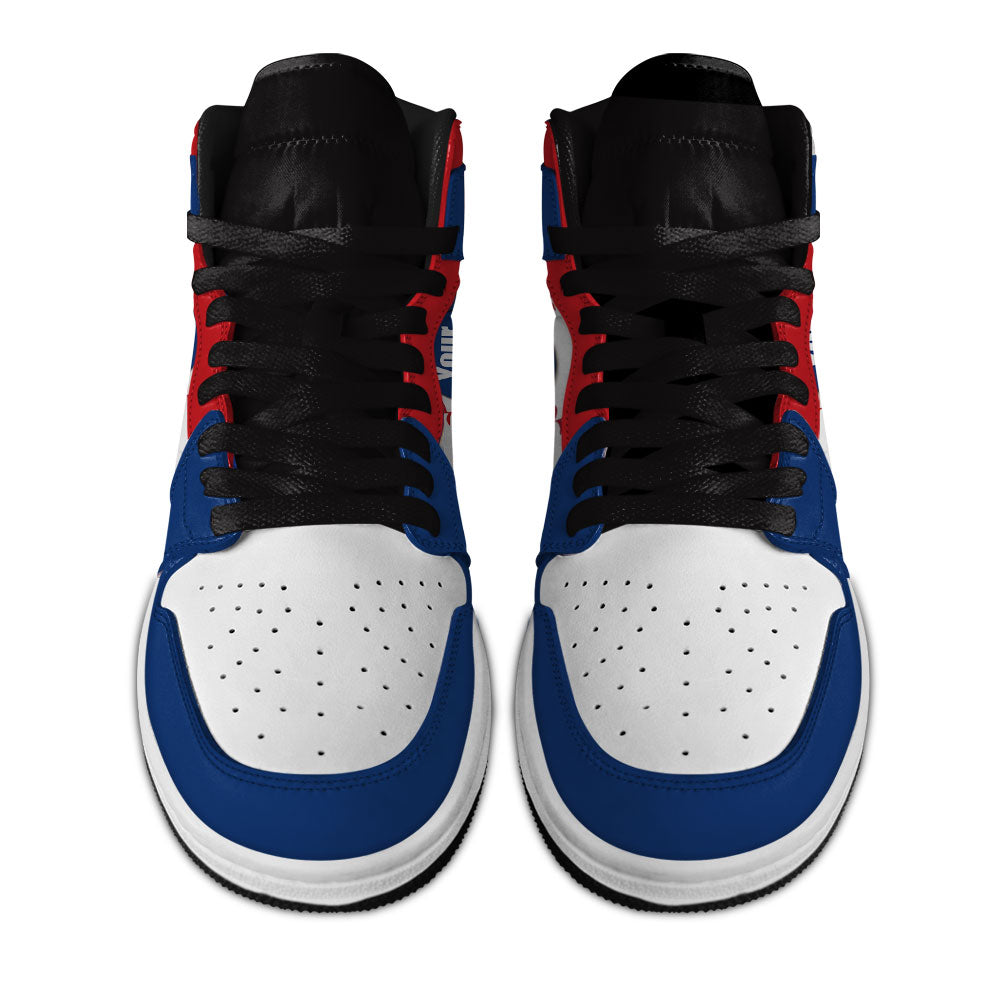 Texas Baseball J1s Sneakers Personalized Your Team-Cuztomshoes