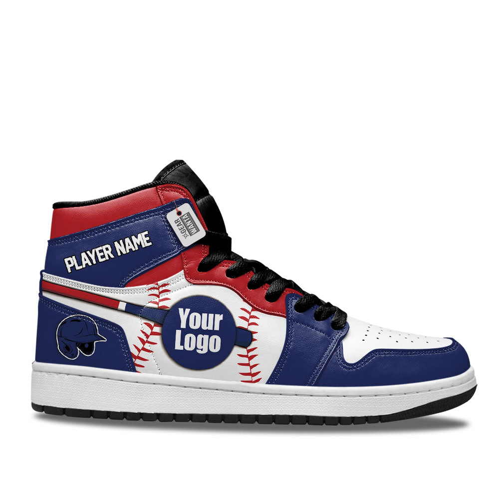 Washington Baseball J1s Sneakers Personalized Your Team-Cuztomshoes