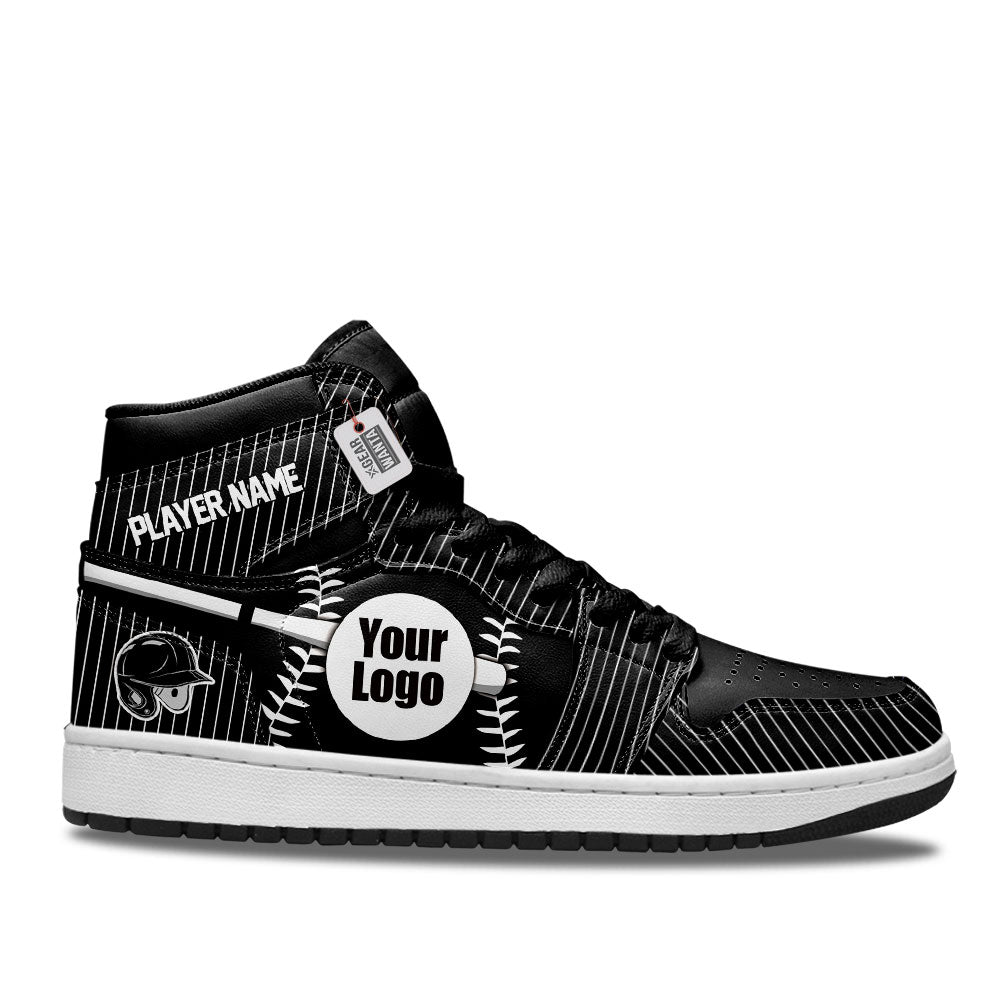 Chicago Baseball J1s Sneakers Personalized Your Team-Cuztomshoes