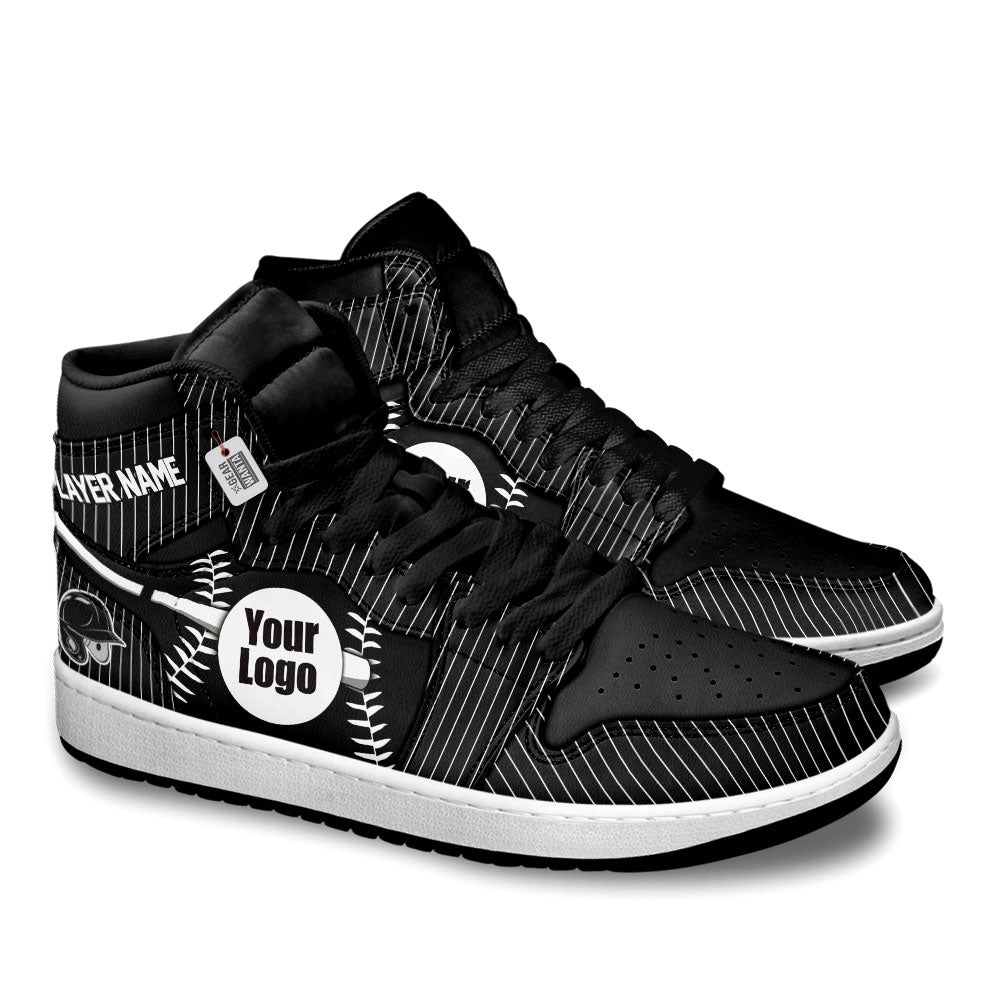 Chicago Baseball J1s Sneakers Personalized Your Teamcuztomshoes.com