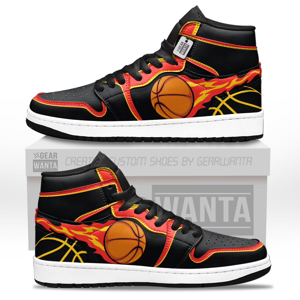 Atlanta Basketball J1s Sneakers Personalized Your Team-Cuztomshoes