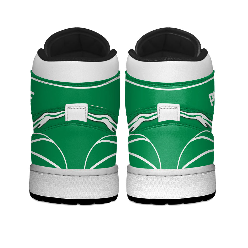 Boston Basketball J1s Sneakers Personalized Your Teamcuztomshoes.com