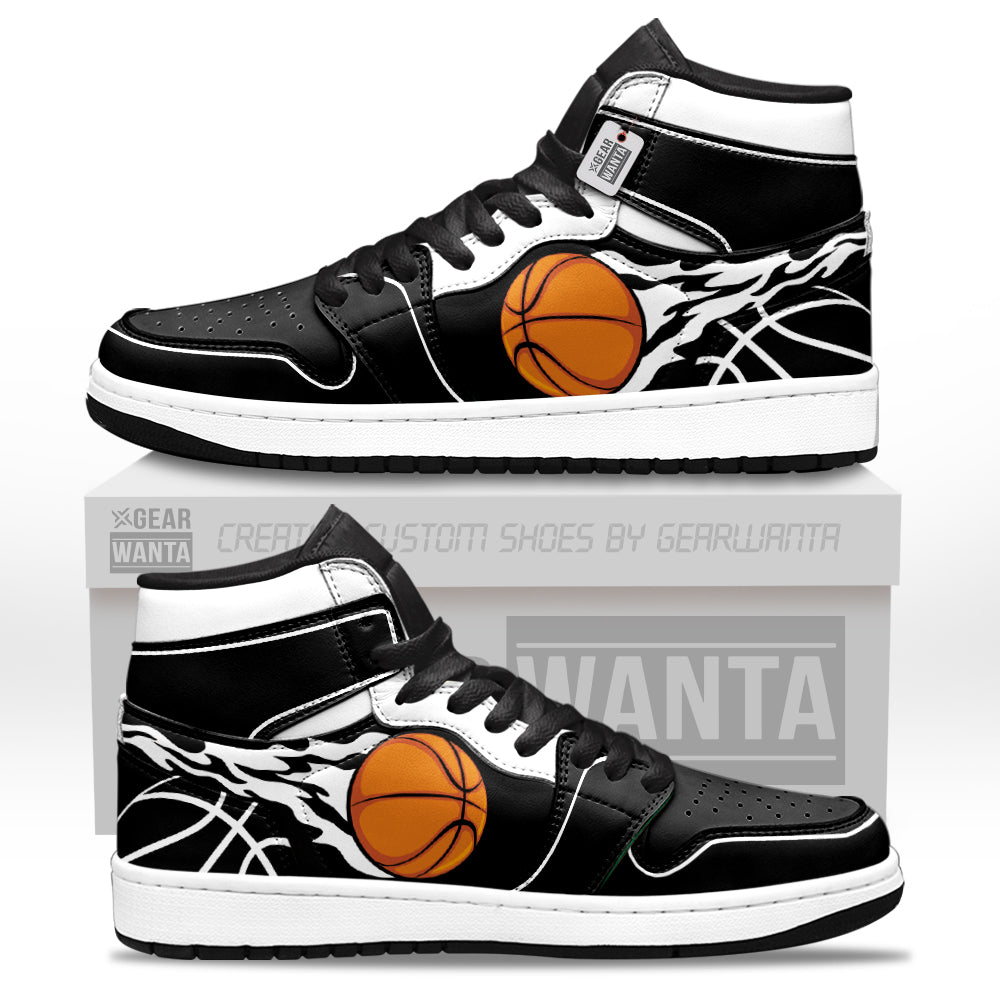 Brooklyn Basketball J1s Sneakers Personalized Your Team-Cuztomshoes