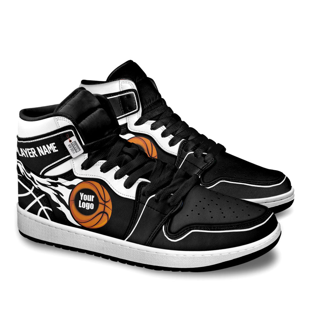 Brooklyn Basketball J1s Sneakers Personalized Your Teamcuztomshoes.com
