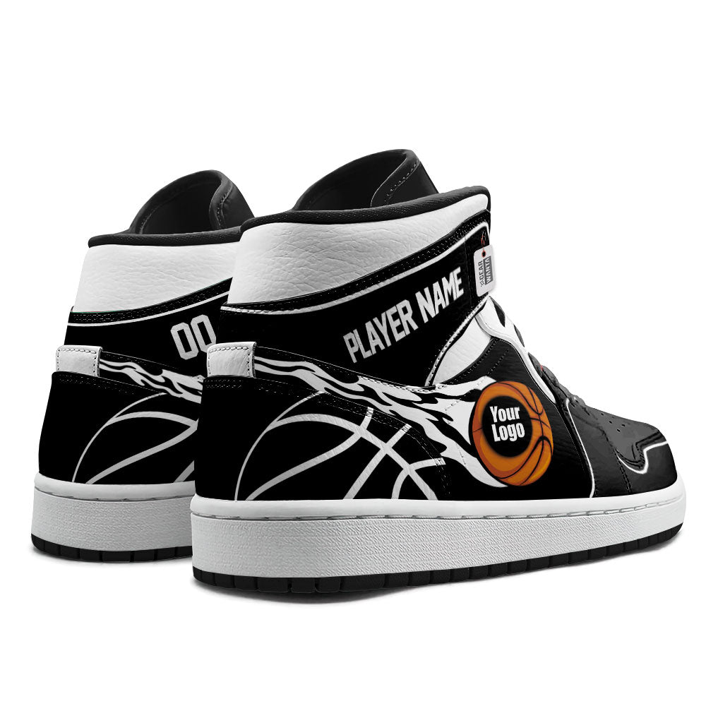 Brooklyn Basketball J1s Sneakers Personalized Your Teamcuztomshoes.com