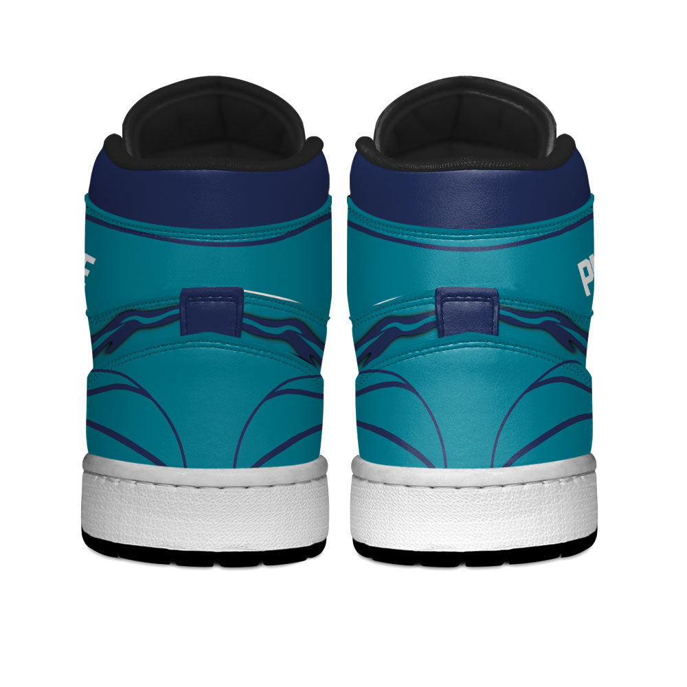 Charlotte Basketball J1s Sneakers Personalized Your Teamcuztomshoes.com