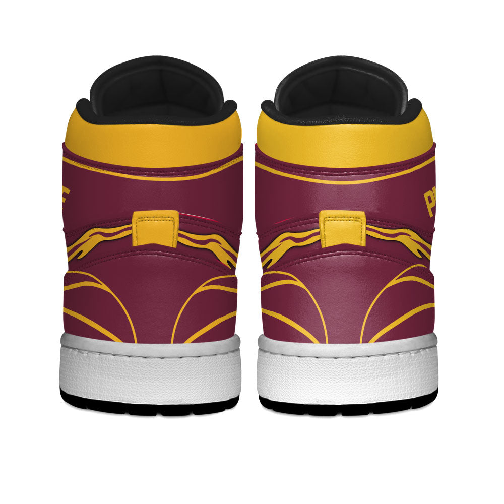 Cleveland Basketball J1s Sneakers Personalized Your Teamcuztomshoes.com
