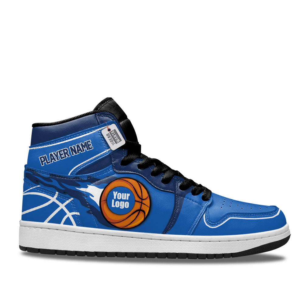 Dallas Basketball J1s Sneakers Personalized Your Team-Cuztomshoes