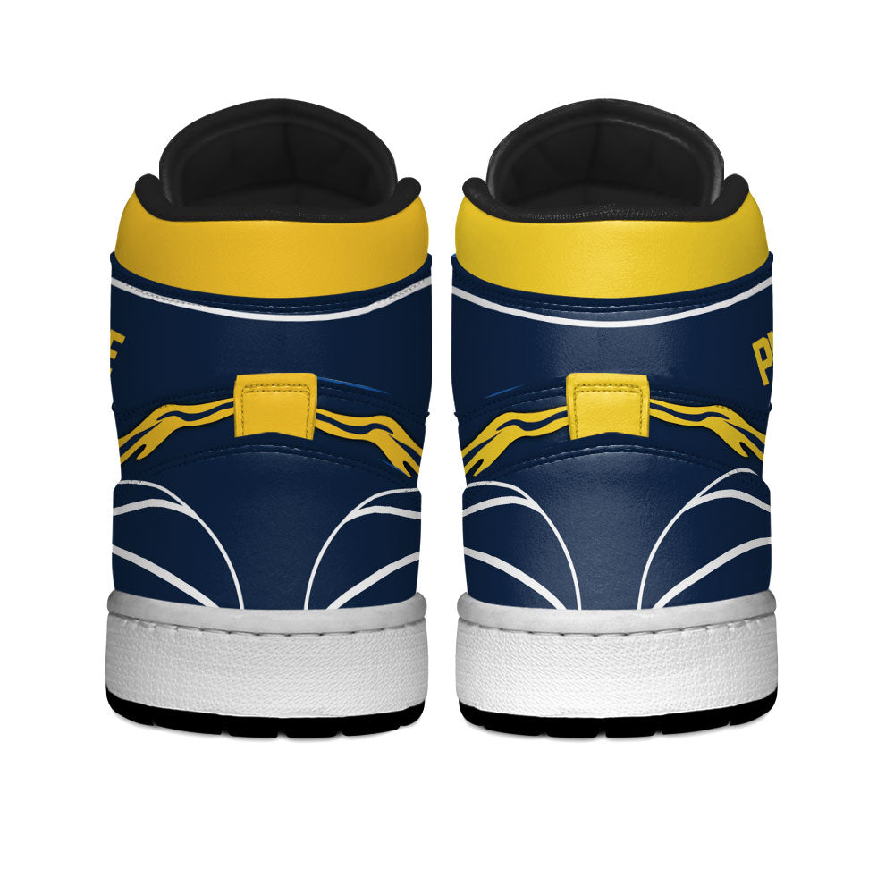 Denver Basketball J1s Sneakers Personalized Your Teamcuztomshoes.com