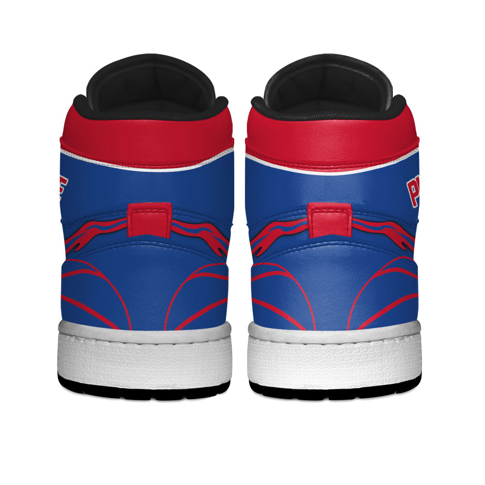 Detroit Basketball J1s Sneakers Personalized Your Teamcuztomshoes.com