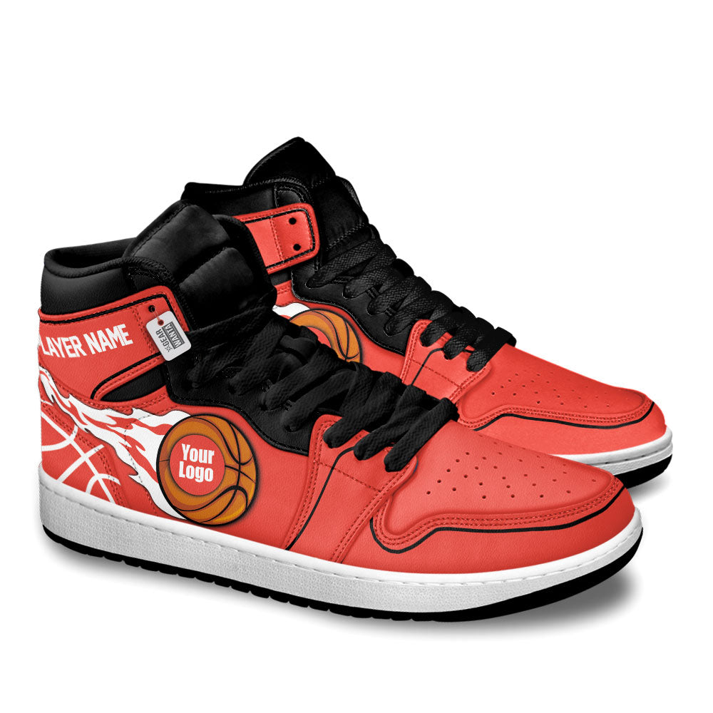 Houston Basketball J1s Sneakers Personalized Your Teamcuztomshoes.com