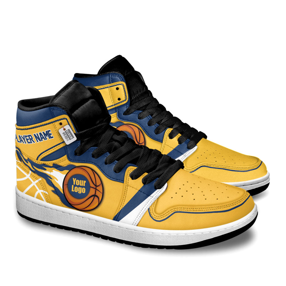 Indiana Basketball J1s Sneakers Personalized Your Teamcuztomshoes.com