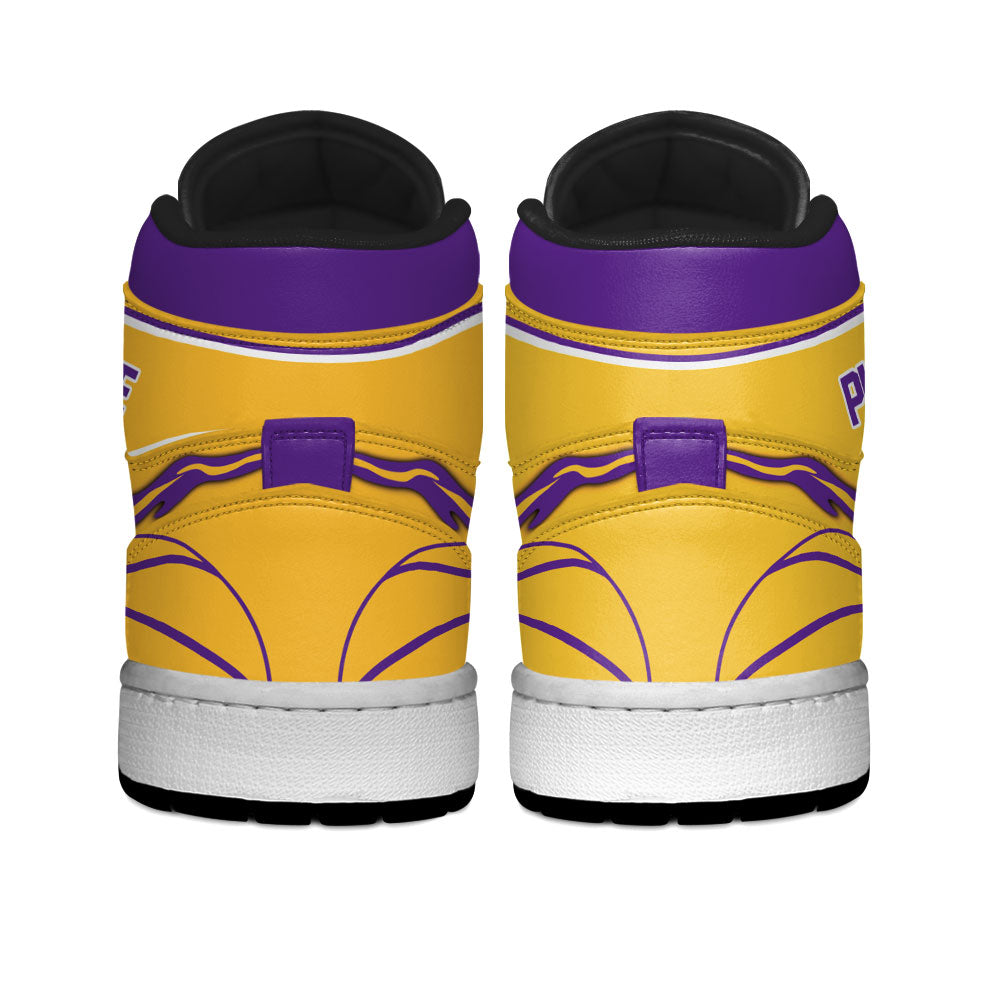 Los Angeles Basketball J1s Sneakers Personalized Your Teamcuztomshoes.com