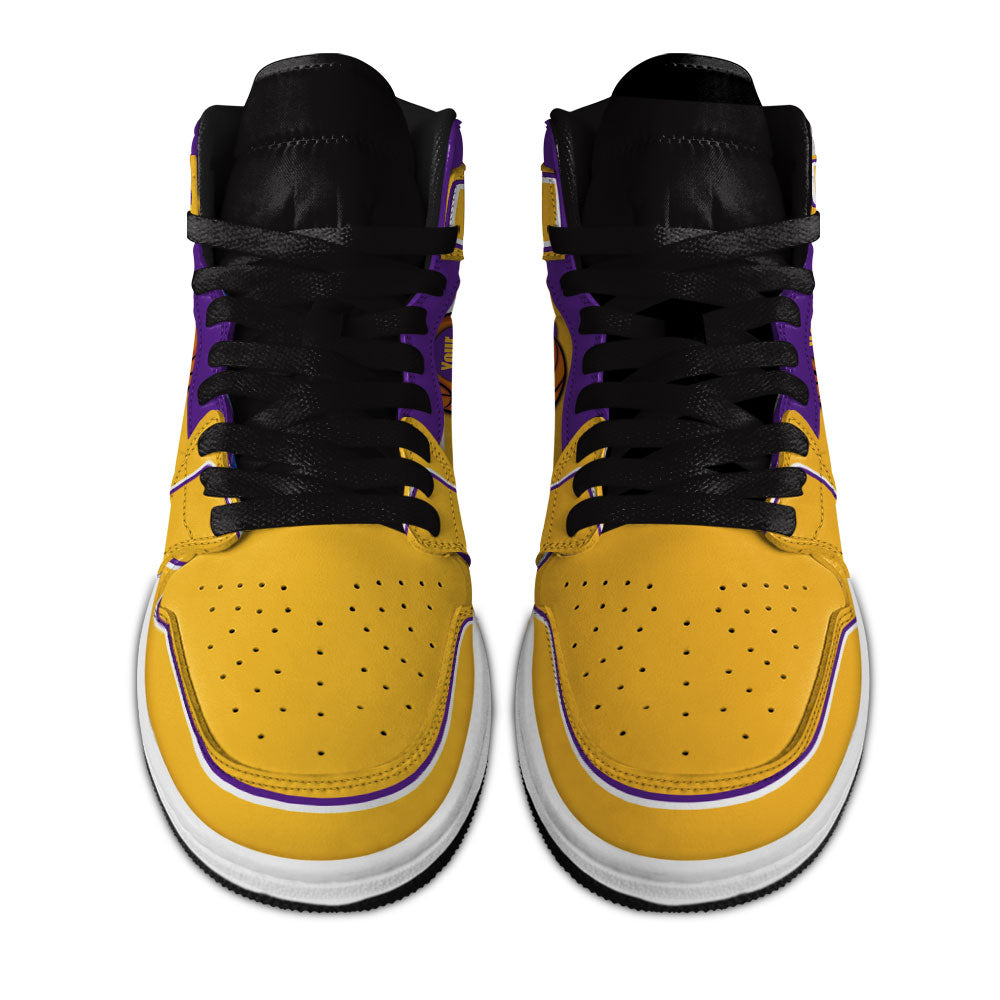Los Angeles Basketball J1s Sneakers Personalized Your Team-Cuztomshoes