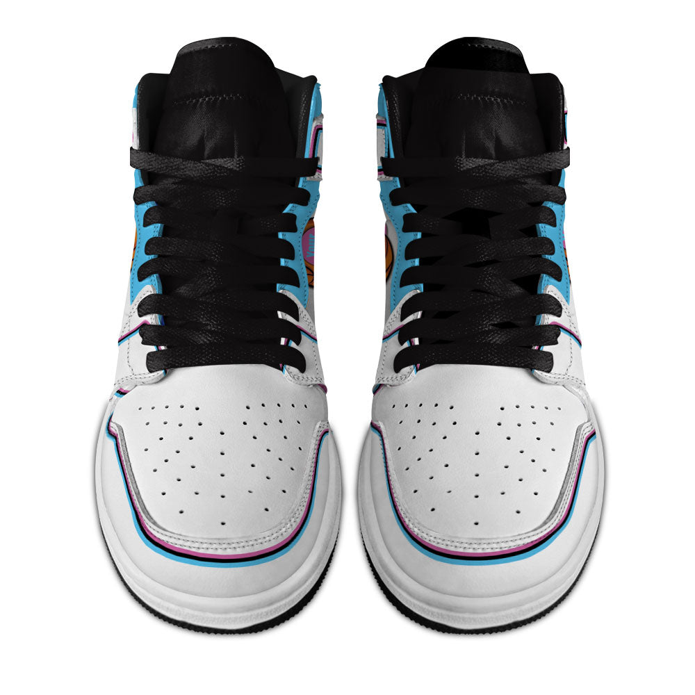 Miami Basketball J1s Sneakers Personalized Your Team-Cuztomshoes