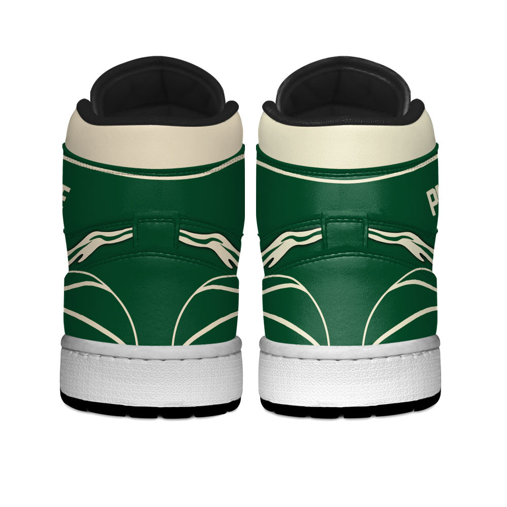 Milwaukee Basketball J1s Sneakers Personalized Your Teamcuztomshoes.com