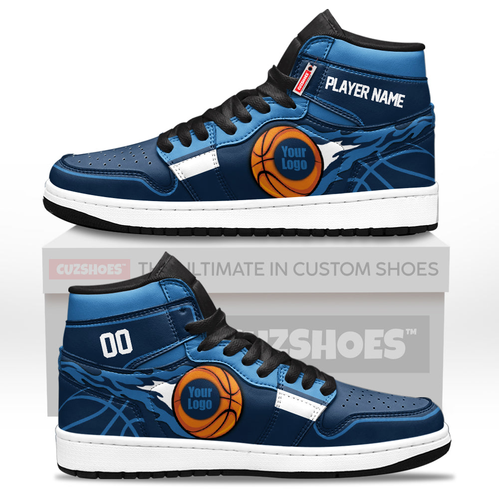 Minnesota Basketball J1s Sneakers Personalized Your Teamcuztomshoes.com