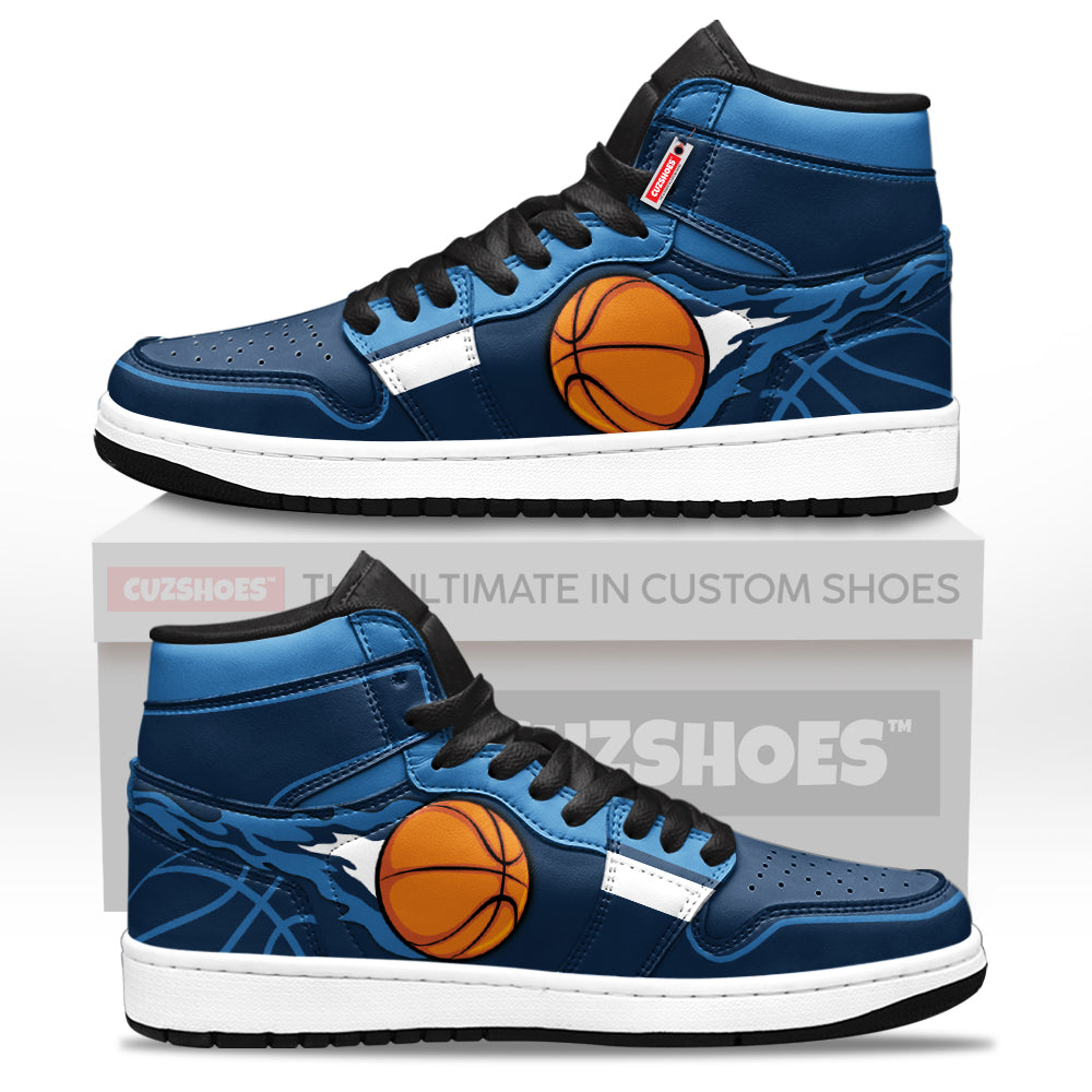 Minnesota Basketball J1s Sneakers Personalized Your Team-Cuztomshoes