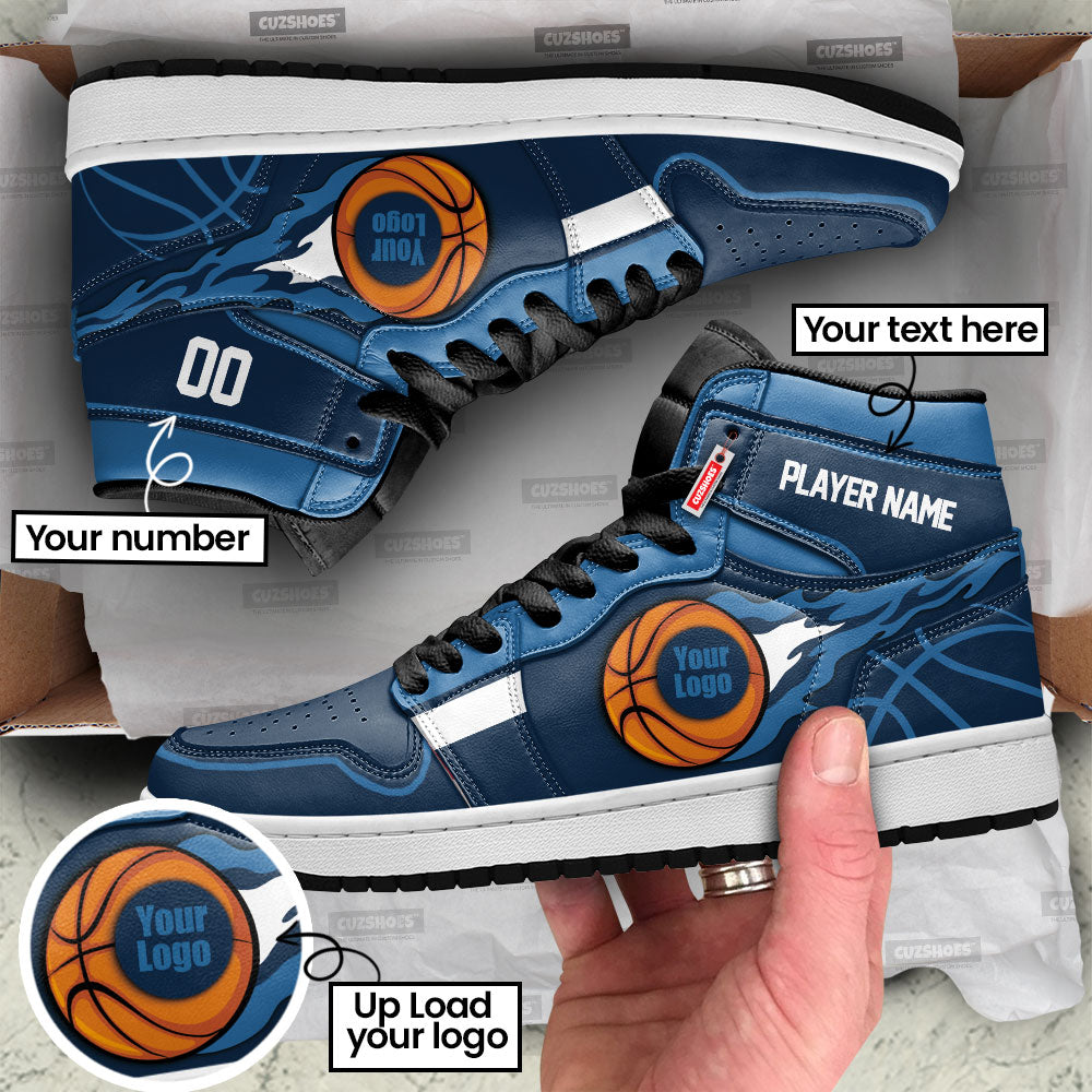Minnesota Basketball J1s Sneakers Personalized Your Team-Cuztomshoes
