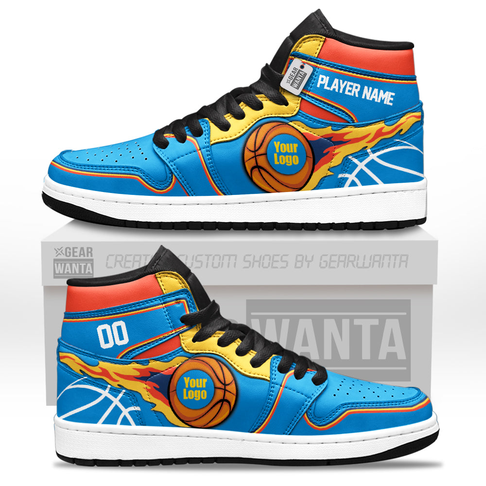 Oklahoma Basketball J1s Sneakers Personalized Your Teamcuztomshoes.com