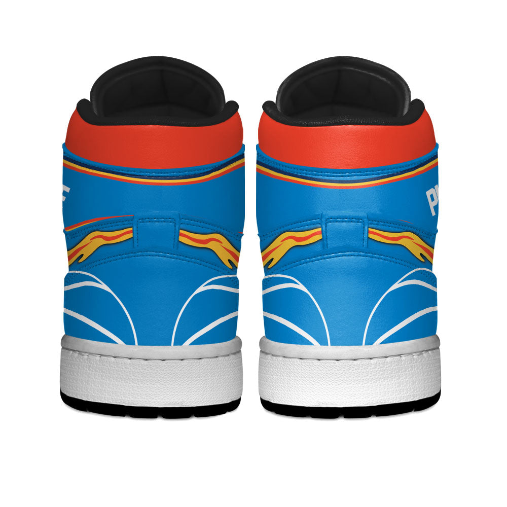 Oklahoma Basketball J1s Sneakers Personalized Your Teamcuztomshoes.com
