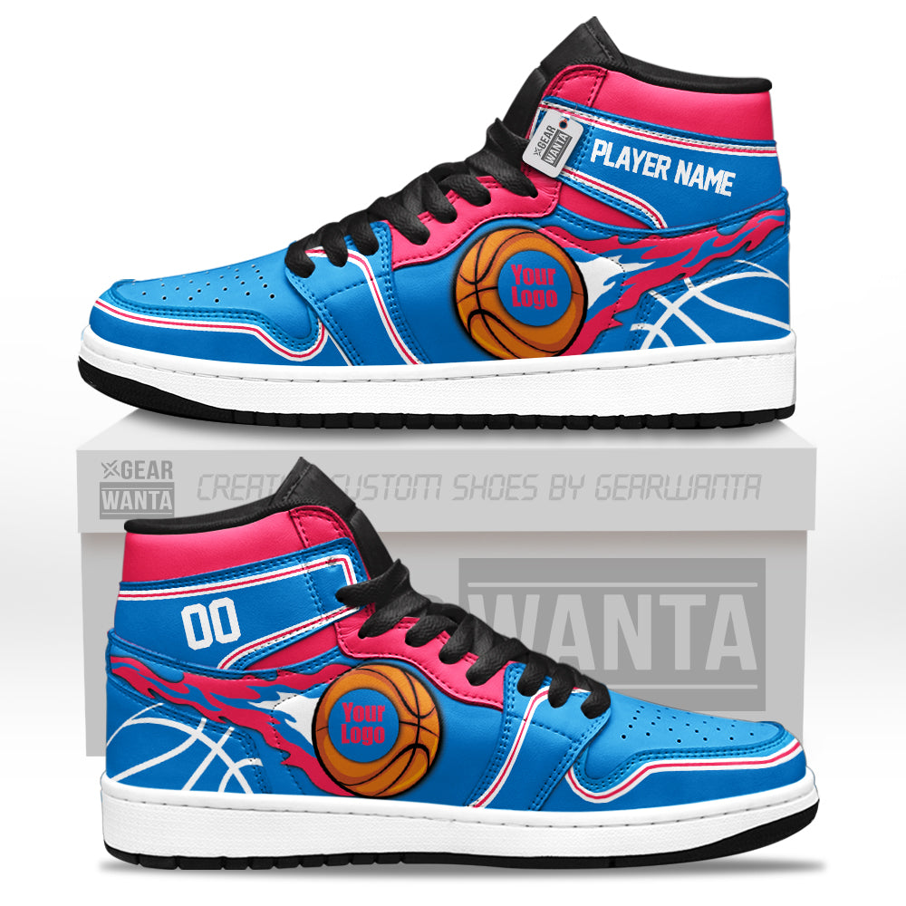 Philadelphia Basketball J1s Sneakers Personalized Your Teamcuztomshoes.com