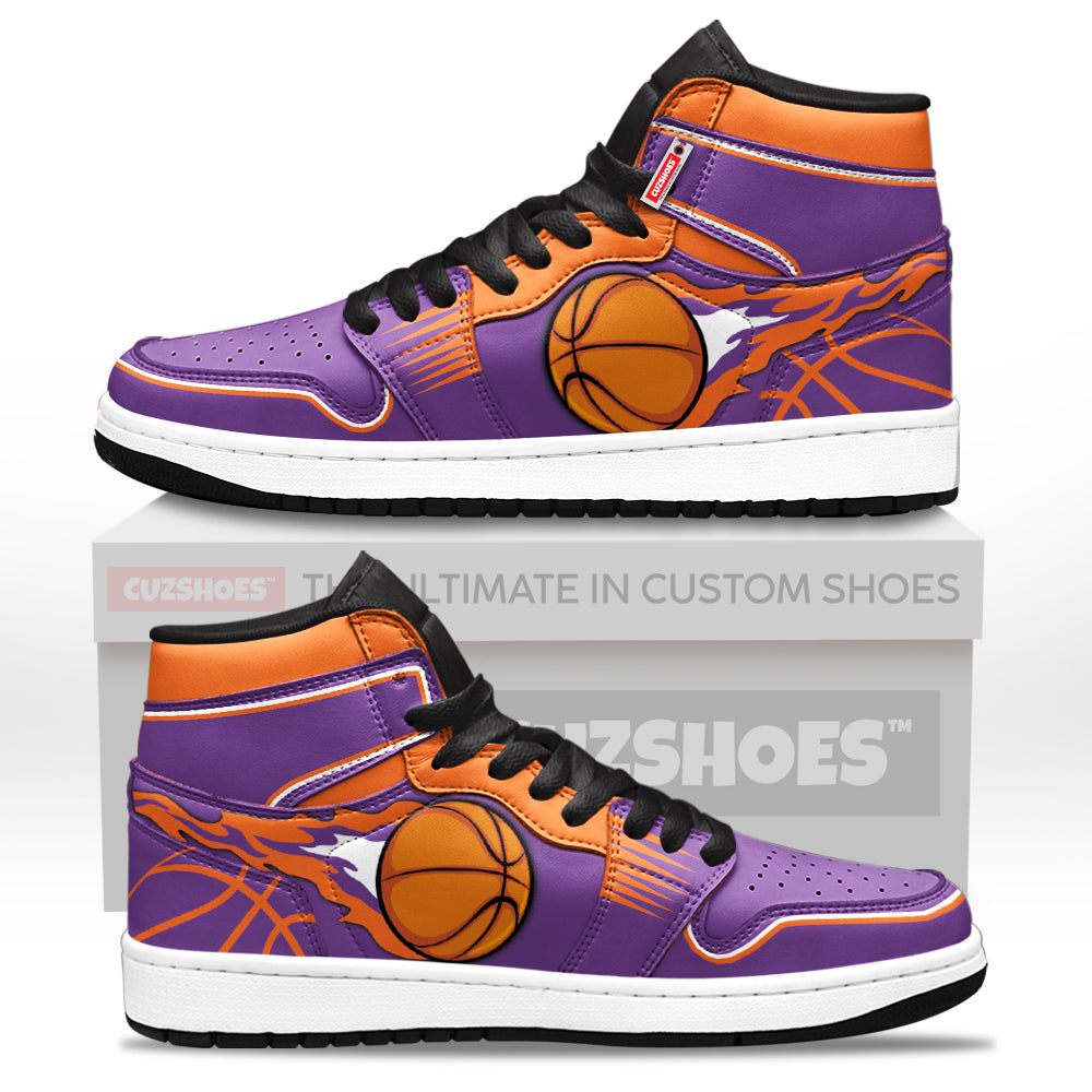 Phoenix Basketball J1s Sneakers Personalized Your Team-Cuztomshoes