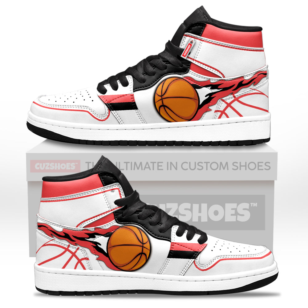 Portland Basketball J1s Sneakers Personalized Your Team-Cuztomshoes