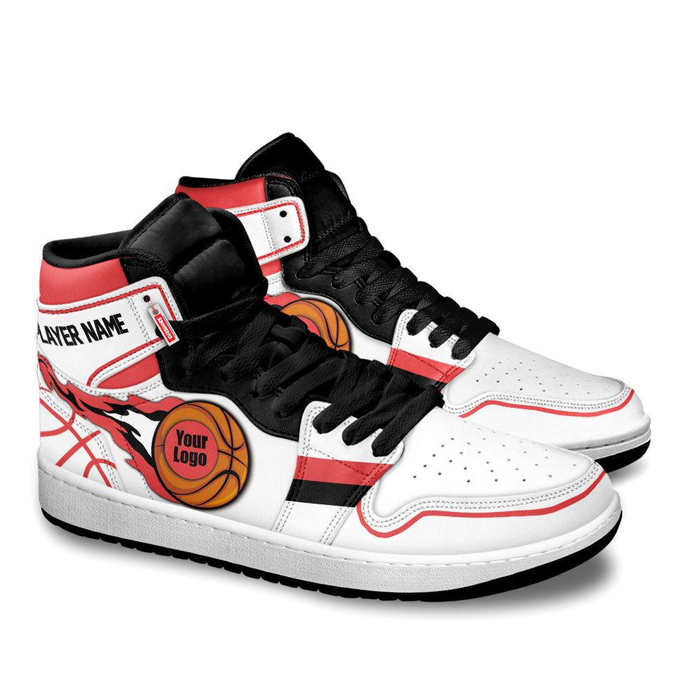 Portland Basketball J1s Sneakers Personalized Your Teamcuztomshoes.com