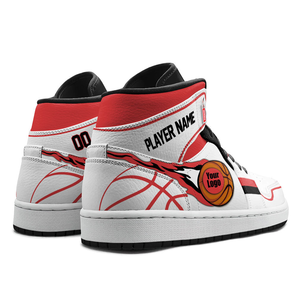 Portland Basketball J1s Sneakers Personalized Your Teamcuztomshoes.com