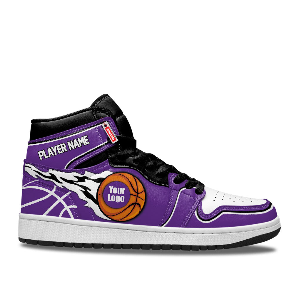Sacramento Basketball J1s Sneakers Personalized Your Team-Cuztomshoes