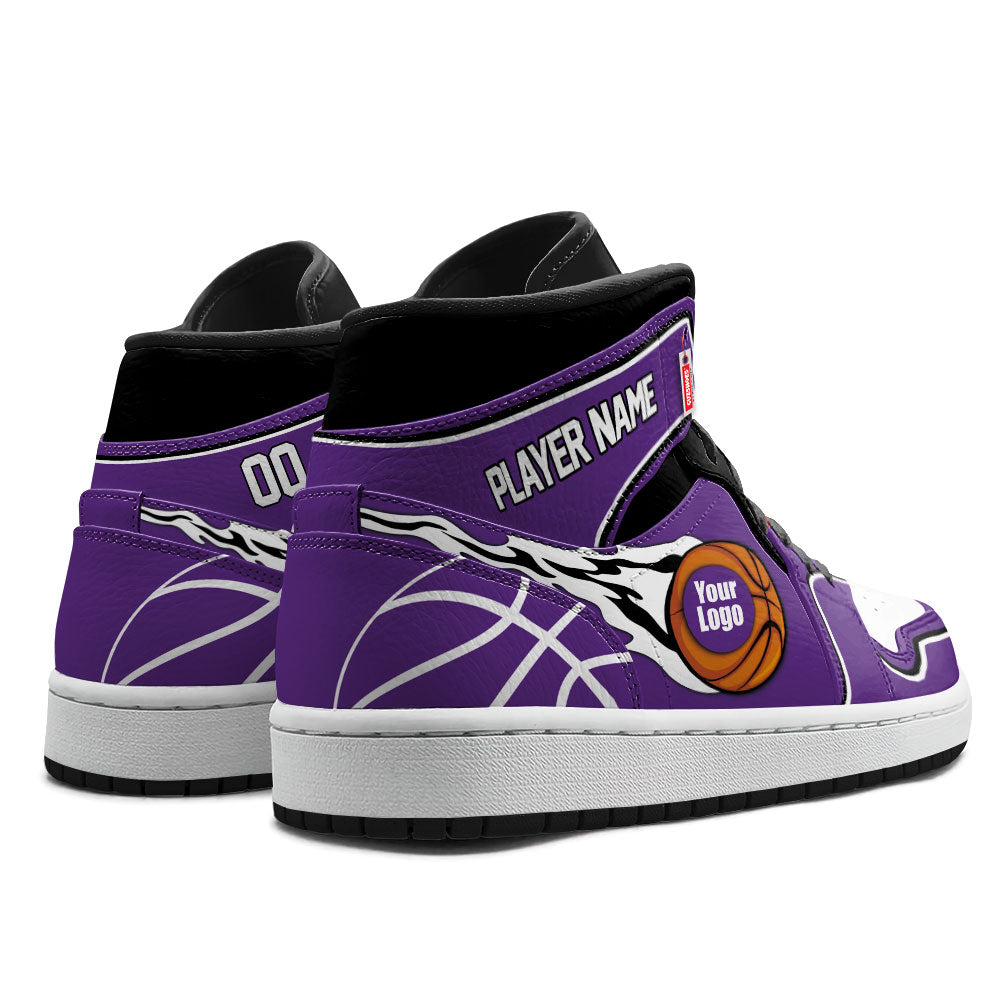 Sacramento Basketball J1s Sneakers Personalized Your Teamcuztomshoes.com