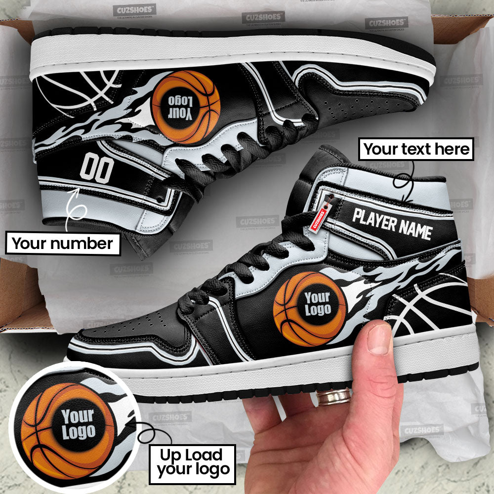 San Antonio Basketball J1s Sneakers Personalized Your Team-Cuztomshoes