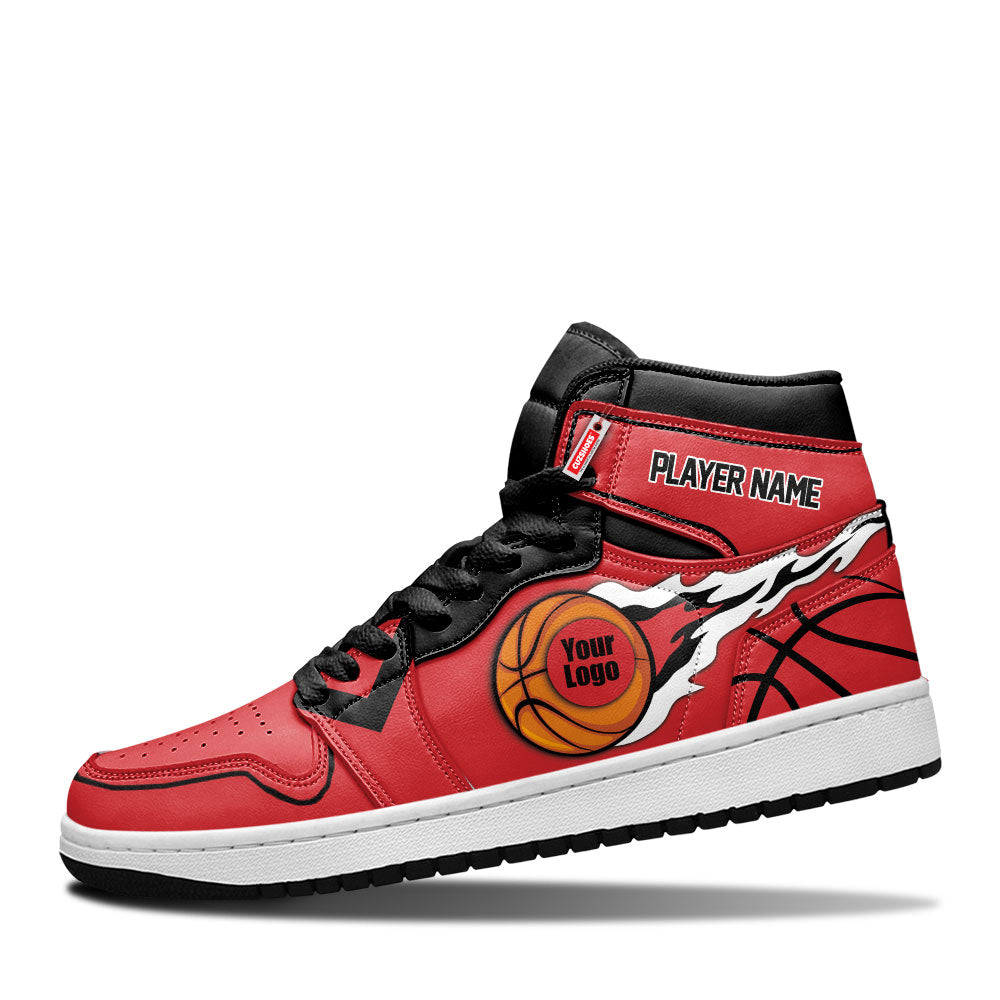 Toronto Basketball J1s Sneakers Personalized Your Teamcuztomshoes.com