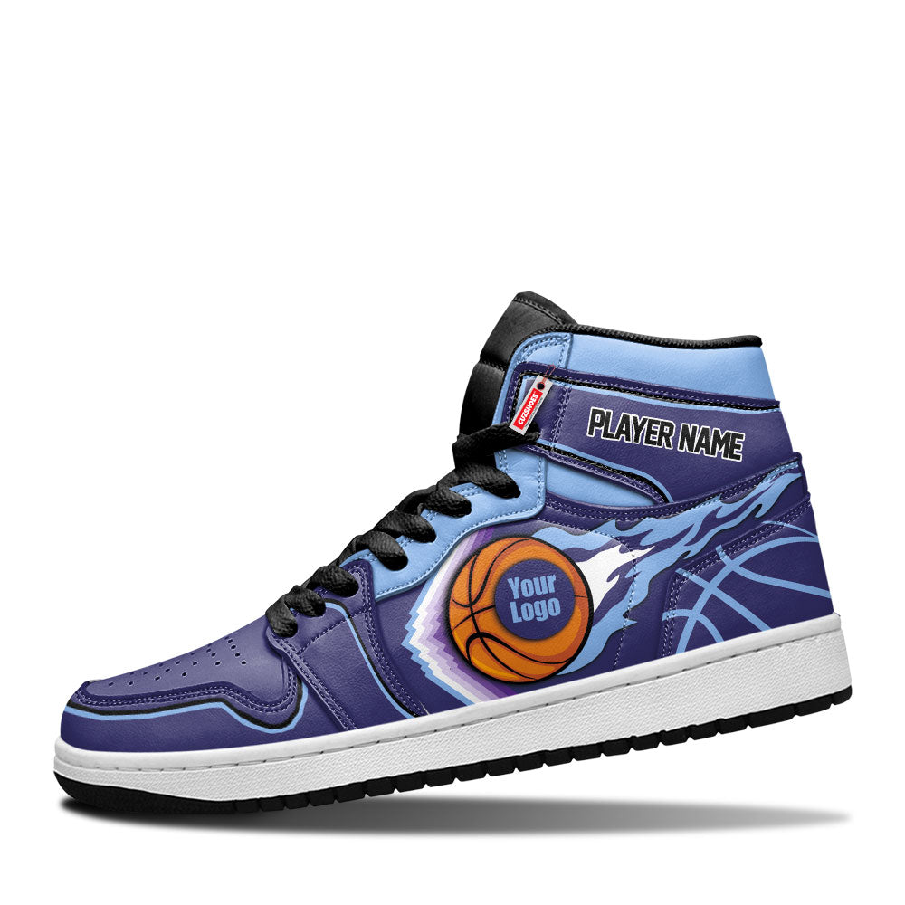 Utah Basketball J1s Sneakers Personalized Your Teamcuztomshoes.com