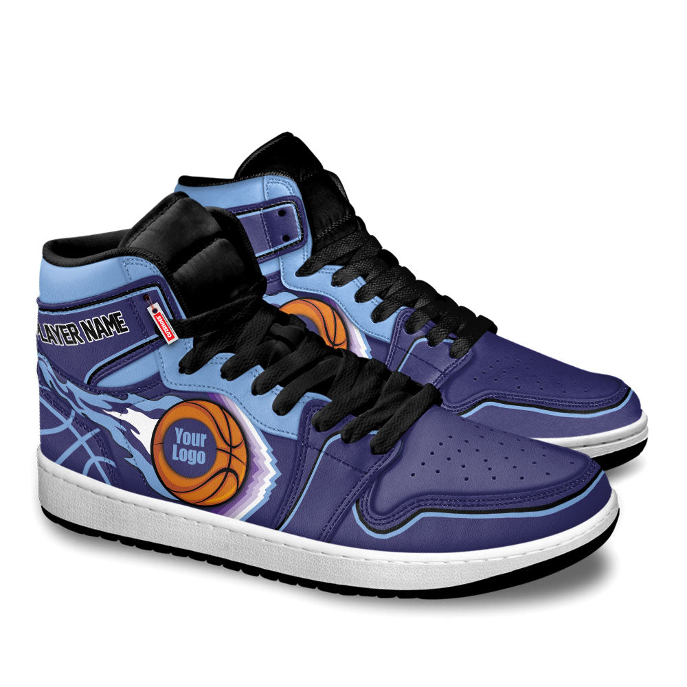 Utah Basketball J1s Sneakers Personalized Your Teamcuztomshoes.com